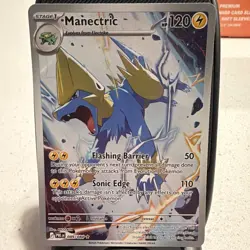 Manectric 089/084 ME Pitch Black Holo Full Art Illustration Rare Pokemon NM-MT - Image 1
