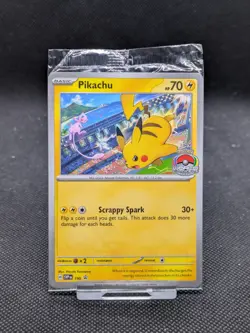 Pikachu SVP190 Scarlet & Violet Exclusive Rare Promo Pokemon Sealed * New * - Image 1