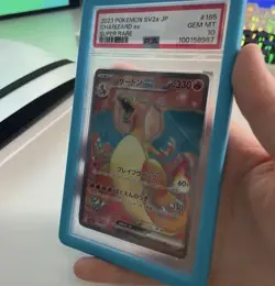 PSA 10 Charizard ex SR 185/165 SV2a Pokemon Card 151 - Pokemon Japanese 2023 - Image 3