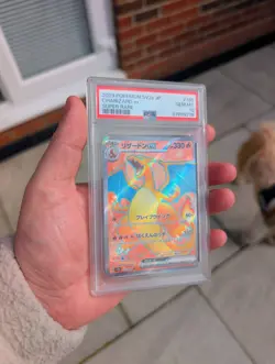 PSA 10 Charizard ex SR Super Rare 185/165 Japanese sv2a Pokemon Card Game 151 - Image 1