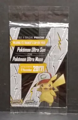 Ash's Pikachu SM108 I Choose You Pokemon TheMovie Sealed Promo - Image 2