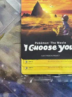 SEALED - Ash's Pikachu I Choose You Movie Promo Set Of 7 SM108-114 Pokemon TCG B - Image 5