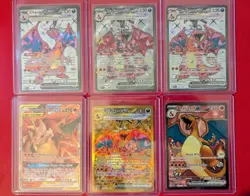 Charizard Pokemon TCG Lot of 6 Cards - Image 1