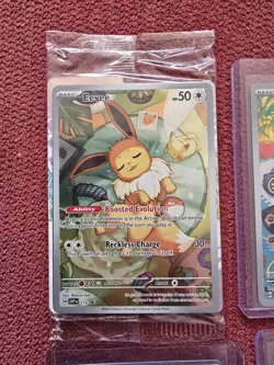 Pokemon Card Joblot X4 Cards Full Art Rainbow Promo Eevee Riolu Lance Lugia V - Image 2