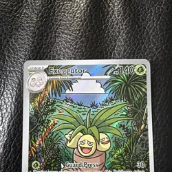 Pokemon TCG Card Exeggutor 135/132 Mega Evolution Illustration Rare - NM - Image 3