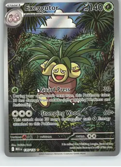 Exeggutor ME01: Mega Evolution [135/132] Illustration Rare Holofoil NM Pokemon - Image 1