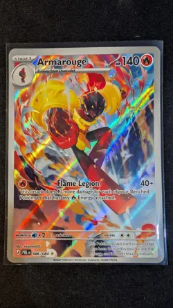 Armarouge 086/084 Illustration Rare NM - Pitch Black | Pokemon TCG - Image 1