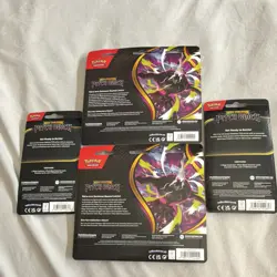 Pokemon TCG Mega Evolution: Pitch Black Sealed Blister Pack Lot w/ Promo Cards - Image 2