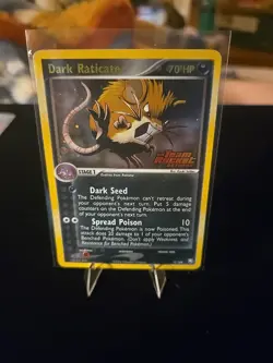 Dark Raticate EX Team Rocket Returns #17/109 Reverse Holo Stamped 2004 Pokemon - Image 1