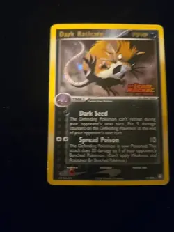 Dark Raticate EX Team Rocket Returns #17/109 Reverse Holo Stamped 2004 Pokemon - Image 2