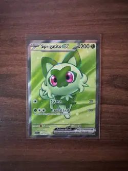 Sprigatito ex 251/217 Ultra Rare Ascended Heroes Pokemon Holo Near Mint - Image 2