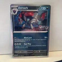 ✅ 🇦🇺 Zoroark 062/086 White Flare Stamped Promo NM Pokemon TCG Card - Image 1