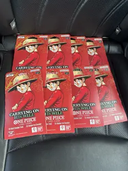 Bandai One Piece Card OP-13 English Sleeved Booster Pack Carrying On His Will - Image 1