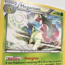The Pokemon Company Meganium 150 HP 3/122 Breakpoint Holo Rare English 2016 - Image 3