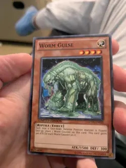 Worm Gulse - GLD3-EN035 - Common - Limited Edition - YuGiOh - Image 1