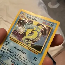 Pokemon TCG Gyarados Base Set 6/102 Holo Unlimited Holo Rare - Image 4