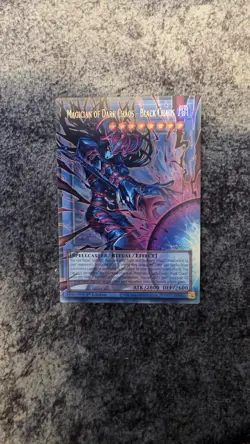 Magician of Dark Chaos - Black Chaos CORI-EN027 Ultra Rare Extended Art YuGiOh! - Image 1