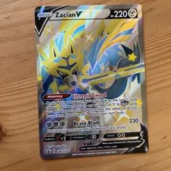 Zacian V (Shiny) SWSH292 - Pokemon - Sword & Shield Promo - NM - 5ban Graphics - Image 1