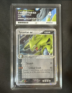 ACE 4 Tyranitar ex 17/17 - Pokemon TCG: Pop Series 1 - Vintage ex Holo Promo! - Image 1