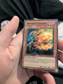 Infernity Dwarf - GLD3-EN028 - Common - Limited Edition - YuGiOh - Image 1