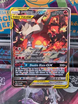 Reshiram & Charizard GX Sm201 Sm Holo LP - Image 1