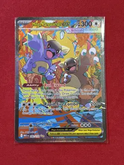 Pokemon TCG Mega Kangaskhan Ex Holo 182/132 SIR Mega Evolution Mint English - Image 2