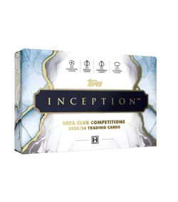 Topps Inception UEFA Club Competitions 2025/26 - Hobby Box (PREORDER) - Image 1