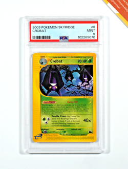 Pokemon PSA 9 Crobat #6 Skyridge 2003 English - Image 1