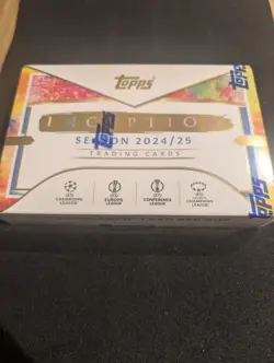 Topps 2024/25 Uefa Club Competitions Inception Sealed Hobby Box - Image 1