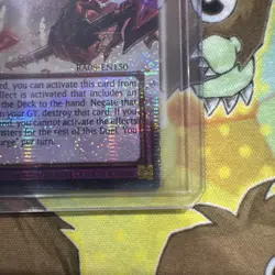Yu-Gi-Oh! Dominus Purge Overframe RA05-EN150 Starlight Rare English 1st Edition - Image 3