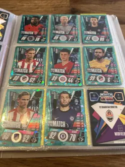 Topps Match Attax Extra 20/21 Binder With 224 Cards Inc Some Extras - Image 3
