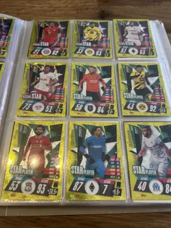 Topps Match Attax Extra 20/21 Binder With 224 Cards Inc Some Extras - Image 4