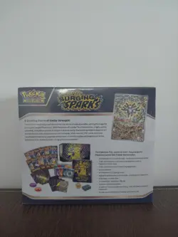 Pokemon TCG: Surging Sparks Pokemon Center Elite Trainer Box ETB - New & Sealed - Image 2