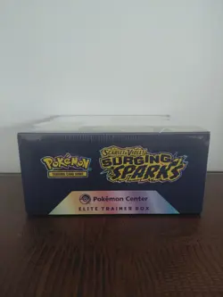 Pokemon TCG: Surging Sparks Pokemon Center Elite Trainer Box ETB - New & Sealed - Image 5