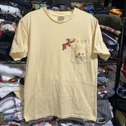 Vintage Disney Store Tigger Embroidered Pocket Shirt Size Medium - Image 1