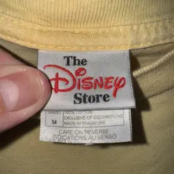 Vintage Disney Store Tigger Embroidered Pocket Shirt Size Medium - Image 3