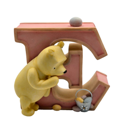 Vintage Classic Winnie The Pooh Letter “E” By Michel & Co Disney Nursery Alphabe - Image 1