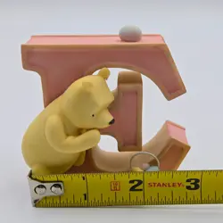 Vintage Classic Winnie The Pooh Letter “E” By Michel & Co Disney Nursery Alphabe - Image 2
