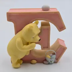 Vintage Classic Winnie The Pooh Letter “E” By Michel & Co Disney Nursery Alphabe - Image 4
