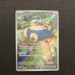 Pokemon TCG Snorlax 051 SV Scarlet & Violet Promo Holo English 2023 HP 150 - Image 1