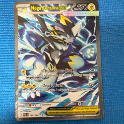 The Pokemon Company Mega Zeraora EX Full Art Holo Ultra Rare 114/084 EN 2026 - Image 1