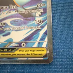 The Pokemon Company Mega Zeraora EX Full Art Holo Ultra Rare 114/084 EN 2026 - Image 3