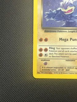 Dark Machamp Holo 10/82 Team Rocket Pokemon Card 2000 WOTC Rare - LP - Image 4