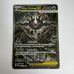 Mega Darkrai ex 116/084 Pitch Black Special Illustration Rare Mint pack fresh - Image 1