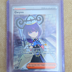 Pokemon TCG Gwynn Trainer Supporter PBL 109/084 Foil Rare English - Image 1