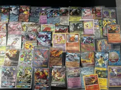 Huge Pokemon Card Collection Bundle | EX GX V VMAX Illustration Rares Promos - Image 1