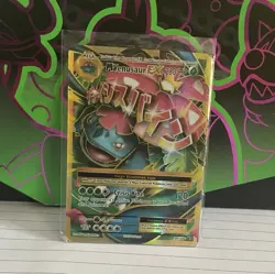 Pokemon TCG M Venusaur EX 100/108 XY Evolutions Full Art Holo Ultra Rare Eng 230 - Image 1