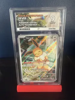 Pokemon TCG Eevee 173 Promo Pokemon Center Stamped - Ace 9 Mint - Image 1