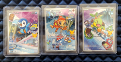 Pokemon First Partner Collection Series 1 Sinnoh Set Turtwig, Chimchar & Piplup - Image 1