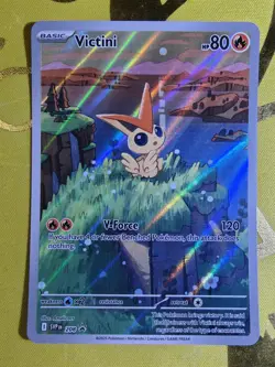 Pokemon English - Victini SVP 208 Black Bolt White Flare Promo - NM/M - Image 1